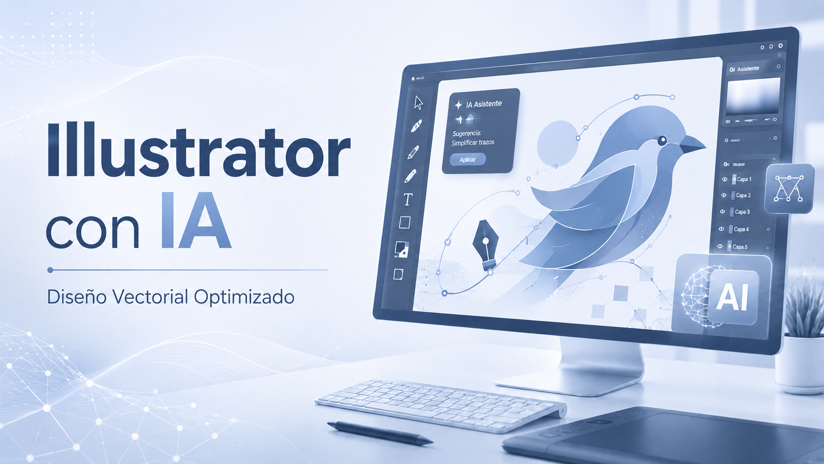 Illustrator con IA: Diseño Vectorial Optimizado